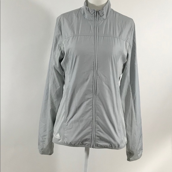 adidas Jackets & Blazers - Adidas grey Clima Proof Jacket Sz S